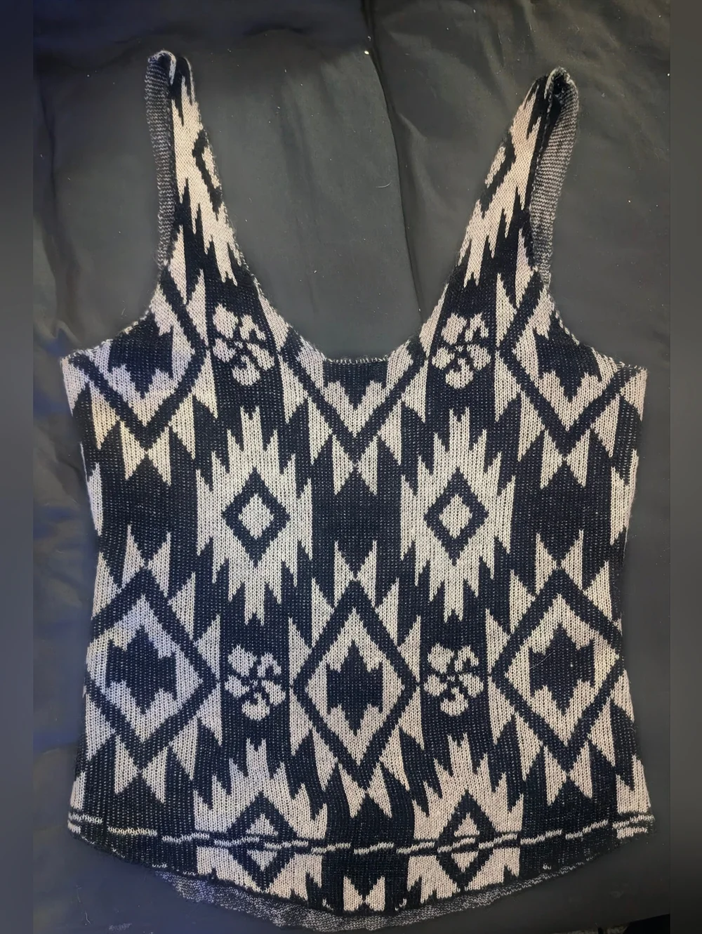 Wild Fox White Label Floral Tribal Traveler Tank Top (New w/Tags) - Picture 4 of 5